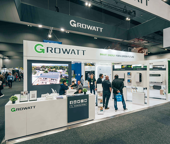 Growatt présente ses solutions d'énergie intelligente pour le marché australien au salon All-Energy